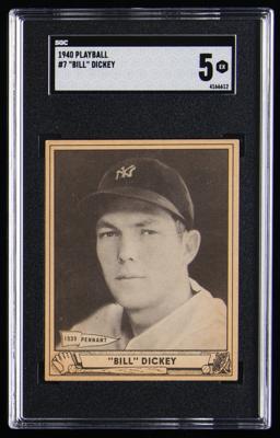 Lot #771 1930s-40s Baseball Card Lot of (16) with Williams, Cochrane, and Dickey Baseball Cards - Image 1