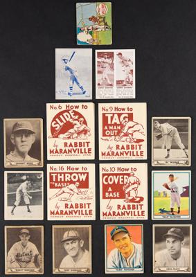 Lot #771 1930s-40s Baseball Card Lot of (16) with Williams, Cochrane, and Dickey Baseball Cards - Image 2