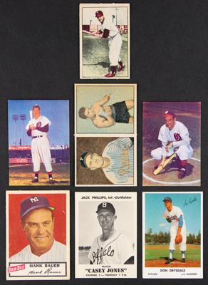 Lot #773 1940s-60s Baseball Stars 'Oddball' Card Lot of (9) with Ott, Rizzuto, and Berra Baseball Cards - Image 2