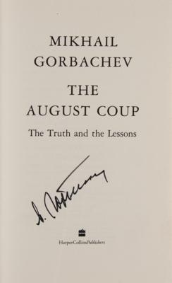 Lot #202 Mikhail Gorbachev Signed Book - Image 2