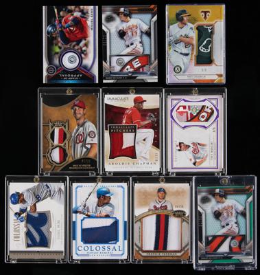 Lot #854 Baseball Stars (17) Patch Relics Baseball Cards - Image 2