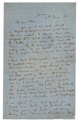 Lot #514 John Ruskin: The art critic and chief supporter of J.M.W. Turner: 
