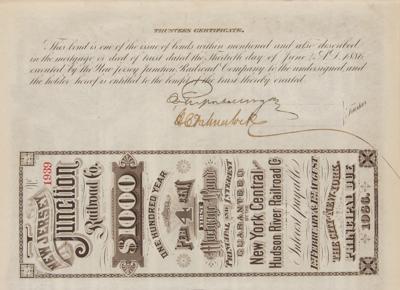 Lot #108 J. Pierpont Morgan Signed Mortgage Bond - Image 2