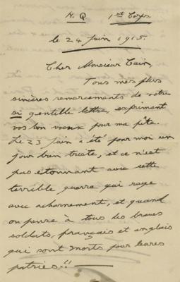Lot #225 King Edward VIII Autograph Letter Signed - Image 1