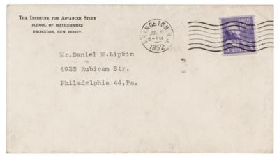 Lot #119 Albert Einstein: 