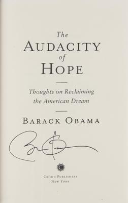Lot #81 Barack Obama Signed Book - Image 2