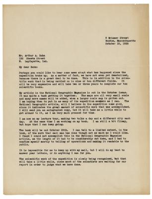 Lot #169 Richard E. Byrd Typed Letter Signed - Image 3