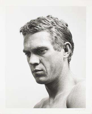 Lot #667 Steve McQueen Original Photographic Print by Roy Schatt - Image 1