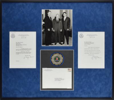 Lot #215 J. Edgar Hoover (2) Typed Letters Signed - Image 1