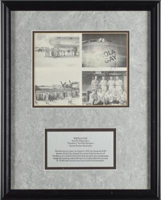 Lot #365 Enola Gay Signed Photograph - Image 1
