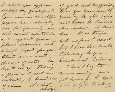 Lot #288 Berthold Carl Seemann Autograph Letter Signed - Image 2