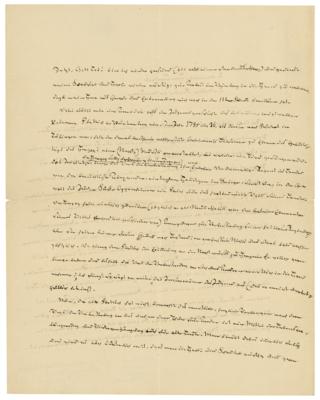 Lot #284 Gotthilf Heinrich von Schubert Autograph Letter Signed - Image 2