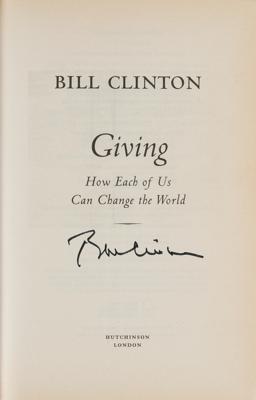 Lot #53 Bill Clinton Signed Book - Image 2