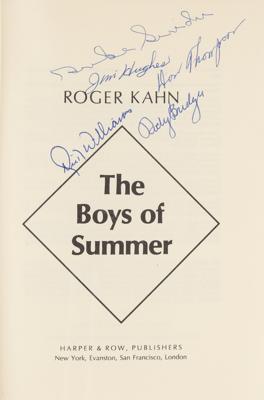 Lot #712 Brooklyn Dodgers (23) Multi-Signed Book - Image 2