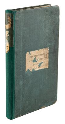 Lot #56 Millard Fillmore Twice-Signed Book from His Personal Library - Image 1