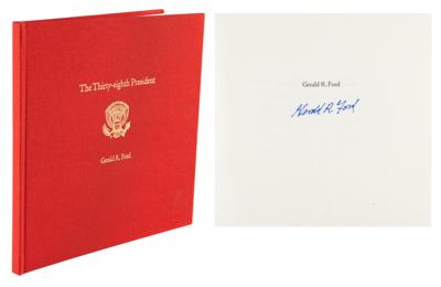 Lot #58 Gerald Ford (3) Signed Books - Image 1