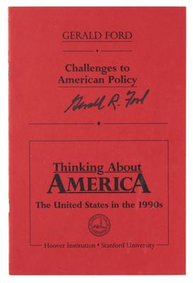 Lot #58 Gerald Ford (3) Signed Books - Image 5