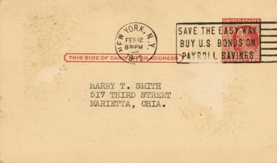 Lot #693 Jim Thorpe: 