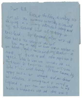 Lot #121 Stephen Hawking Autograph Letter Signed - Image 1