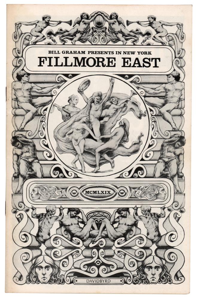 The Who May 1969 'Fire Incident' Fillmore East Program | RR