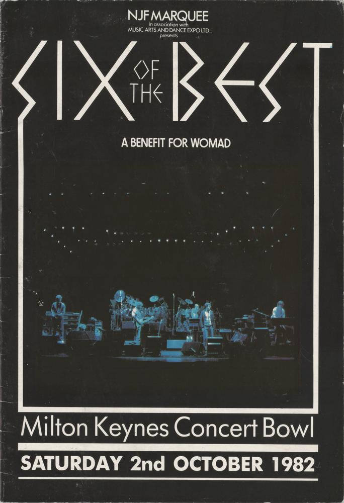 Lot #2273 Genesis Original 'Six of the Best' Reunion Program and Ticket Stub - Image 1