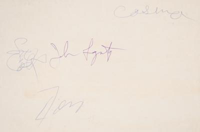 Lot #2193 Creedence Clearwater Revival Signed 1970 Honolulu Concert Poster - Image 3