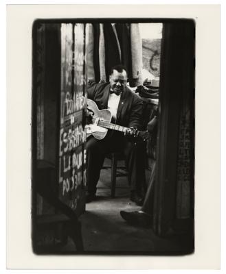 Lot #2181 Big Joe Williams Original Photograph - Image 1