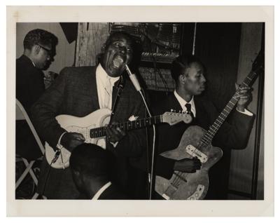 Lot #2174 Howlin' Wolf Oversized Original Photograph - Image 1
