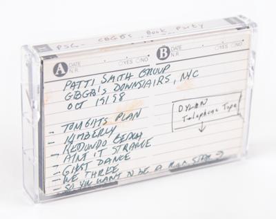 Lot #2077 Bob Dylan 1963 Phone Recording with Snippets of (6) Songs - Image 1