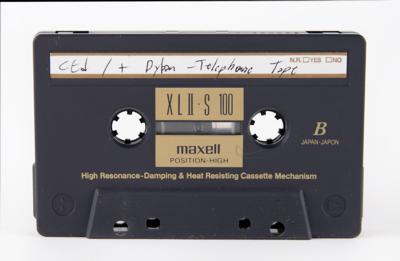 Lot #2077 Bob Dylan 1963 Phone Recording with Snippets of (6) Songs - Image 3