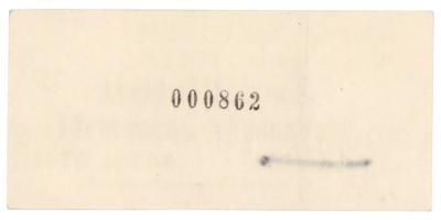 Lot #2303 The Sex Pistols 1978 Tulsa Concert Ticket - Image 2