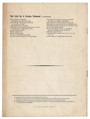Lot #2079 Bob Dylan 1964 London Program - Image 5