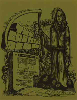 Lot #2135 Grateful Dead 1967 Fresno 'Grim Reaper'