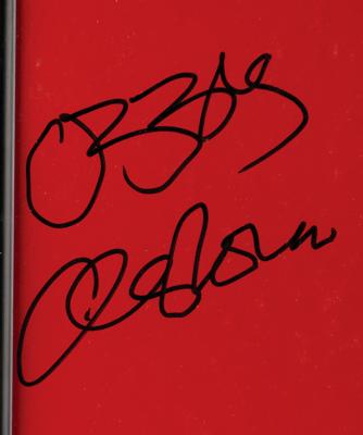 Lot #2286 Ozzy Osbourne Signed Poster - Image 2