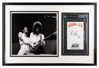 Lot #2165 Brian May Signed Bookplate - Image 1