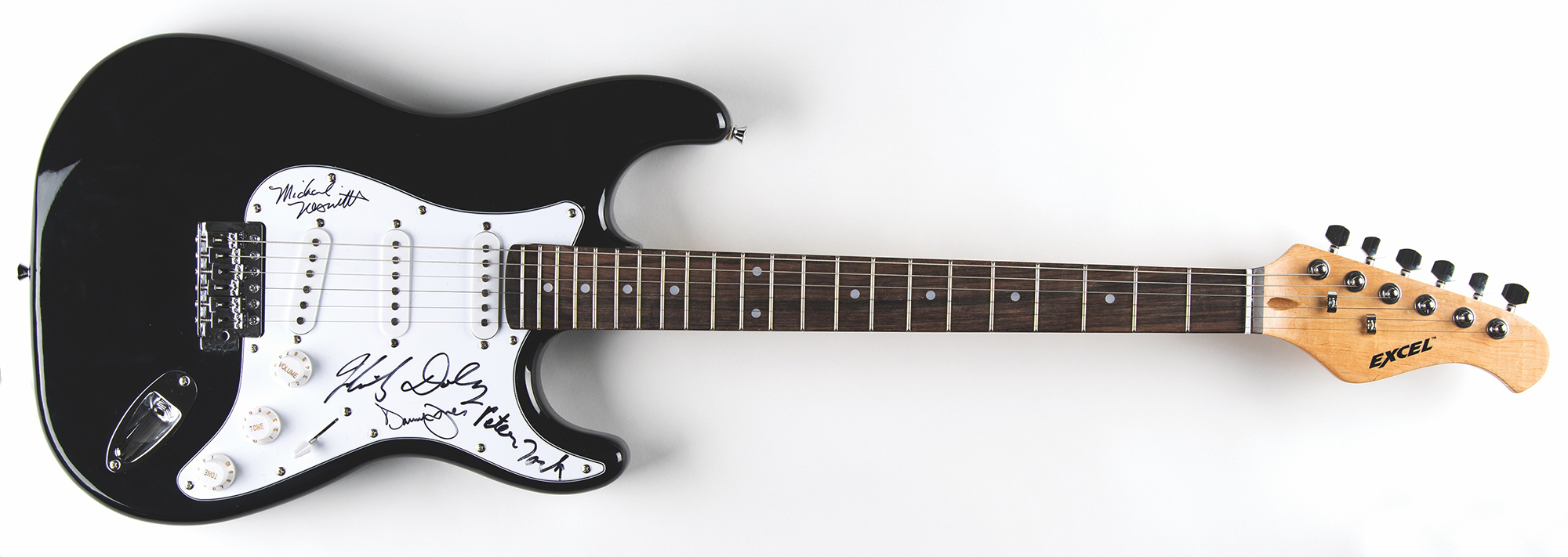 Lot #2212 The Monkees Signed Guitar - Image 1