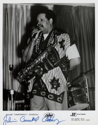 Lot #2167 Julian 'Cannonball' Adderley