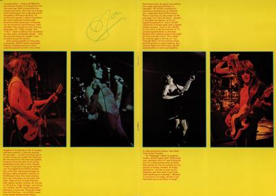 Lot #2230 AC/DC: Bon Scott Signed Program - Image 1