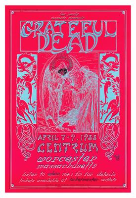 Lot #2134 Grateful Dead 1988 Worcester Concert