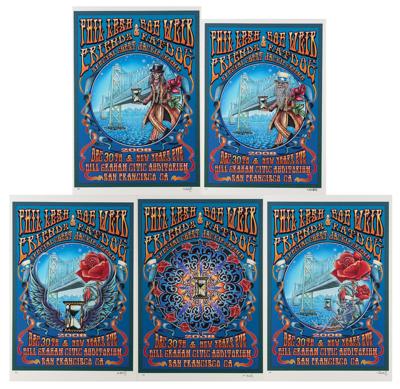 Lot #2137 Bob Weir and Phil Lesh (5) 2008 San