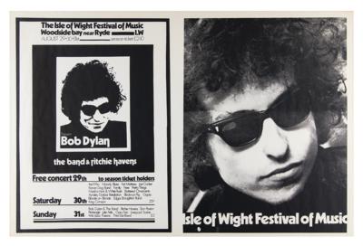 Lot #2083 Bob Dylan 1969 Isle of Wight Festival