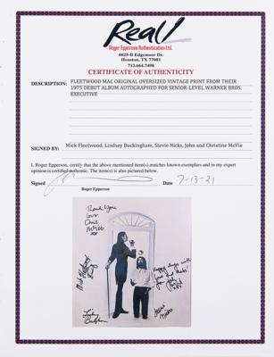 Lot #2238 Fleetwood Mac Signed Print - Image 3