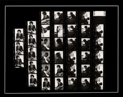 Lot #2102 Jimi Hendrix Contact Sheet Photograph by Linda McCartney - Image 1