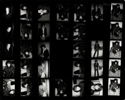 Lot #2132 Jim Morrison Contact Sheet Photograph by Gloria Stavers - Image 1