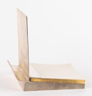 Lot #2023 Beatles 1966 Sterling Silver Presentation Notepad - Image 2