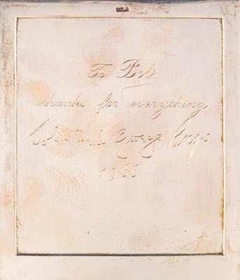 Lot #2023 Beatles 1966 Sterling Silver Presentation Notepad - Image 3