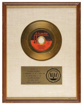 Lot #2141 Led Zeppelin RIAA Sales Award for 'Whole Lotta Love' - Image 1