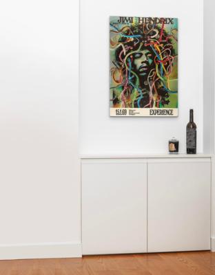 Lot #2088 Jimi Hendrix Experience 1969 Stuttgart Poster - Image 2