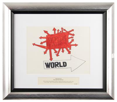Lot #2011 John Lennon and Stephen Verona Original Artwork - Image 2