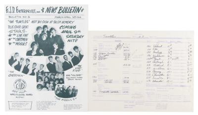 Lot #2220 The Turtles Signed Photograph - Image 2